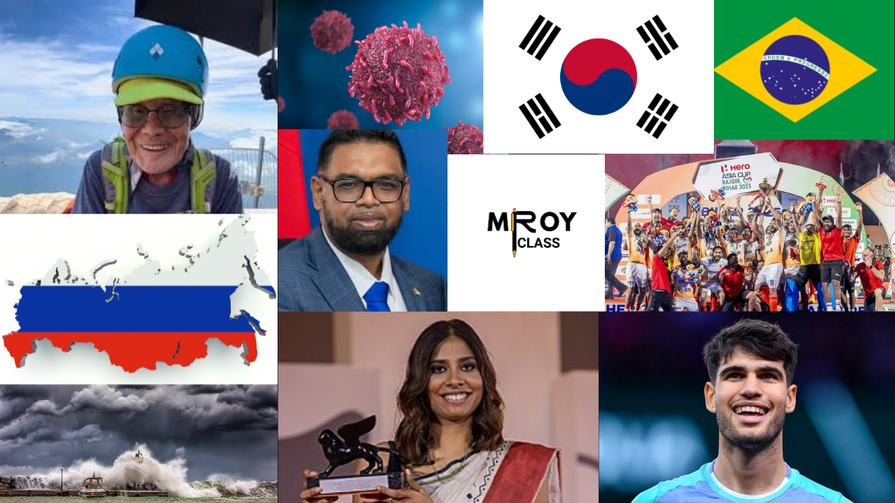 Current Affairs – 9th September, 2025