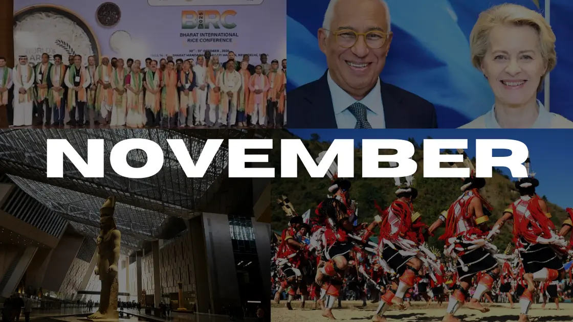 Monthly Current Affairs Quiz November, 2025