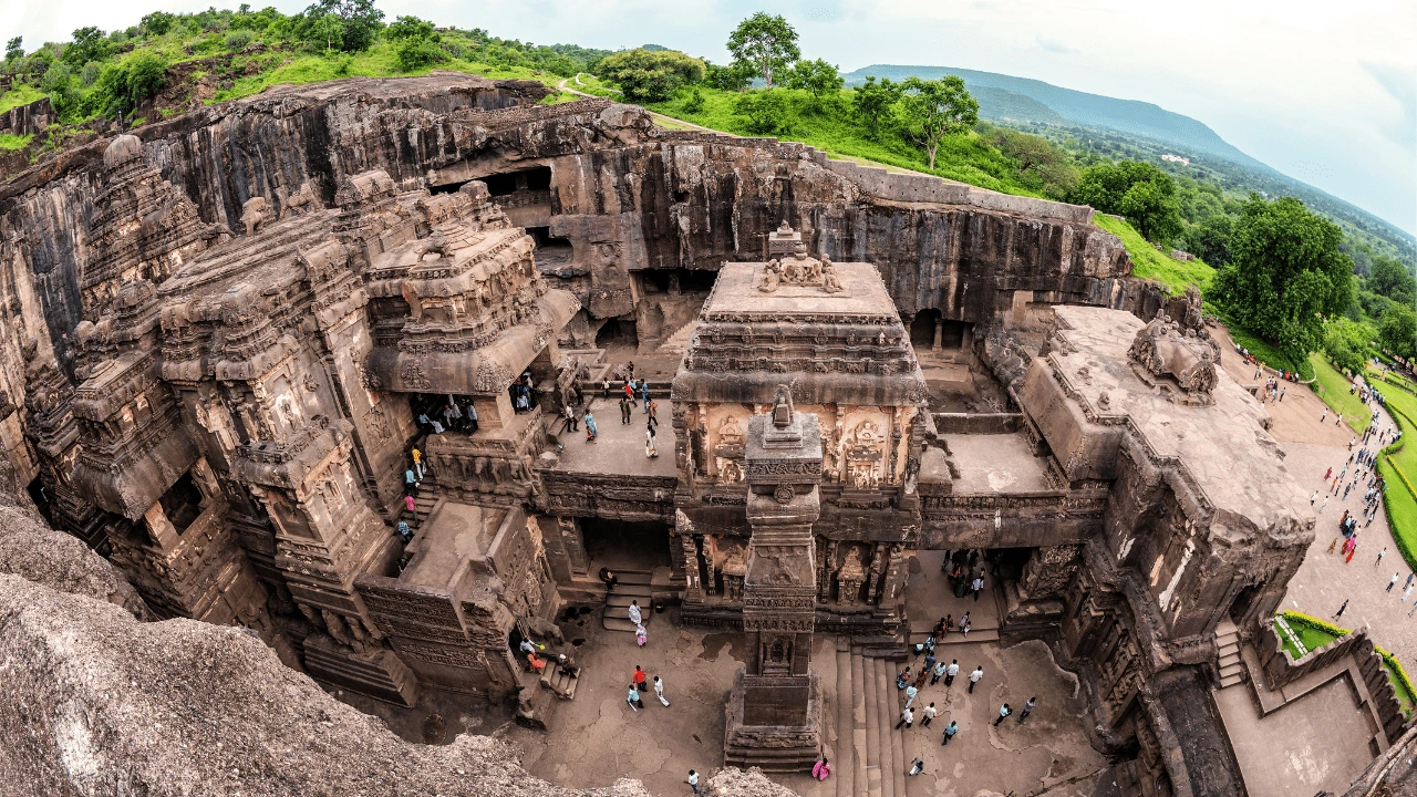 UNESCO World Heritage sites in India - Ellora Caves, Maharashtra - 1983