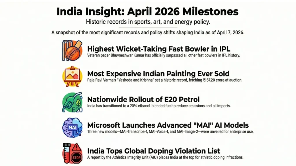 Current Affairs – 7 April, 2026