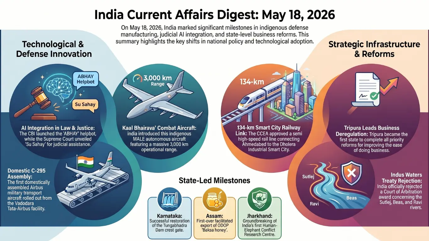 English Current Affairs 18 May