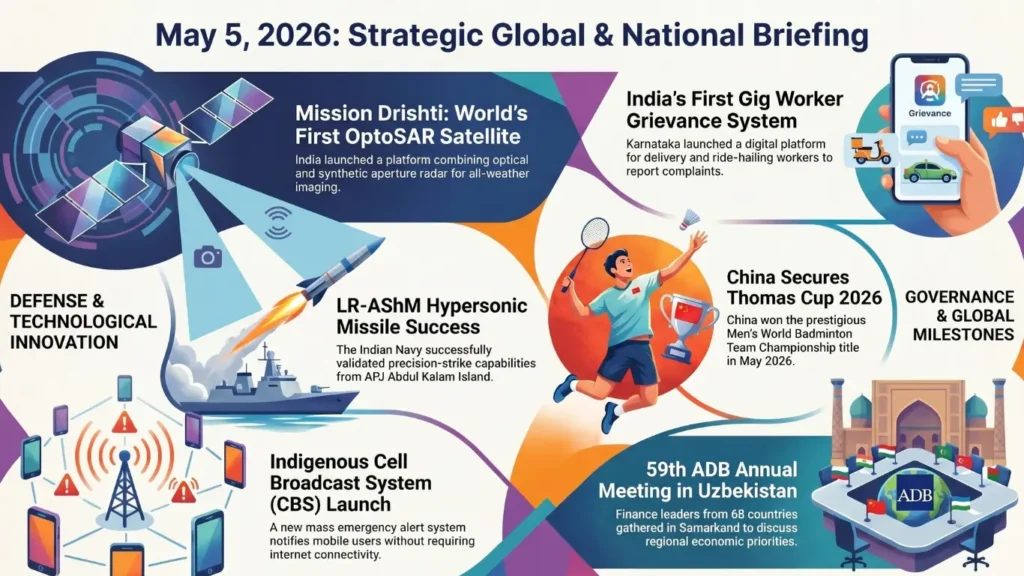 Current Affairs – 5 May, 2026