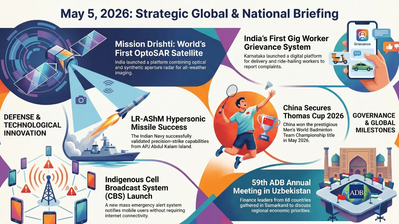 Current Affairs – 5 May, 2026