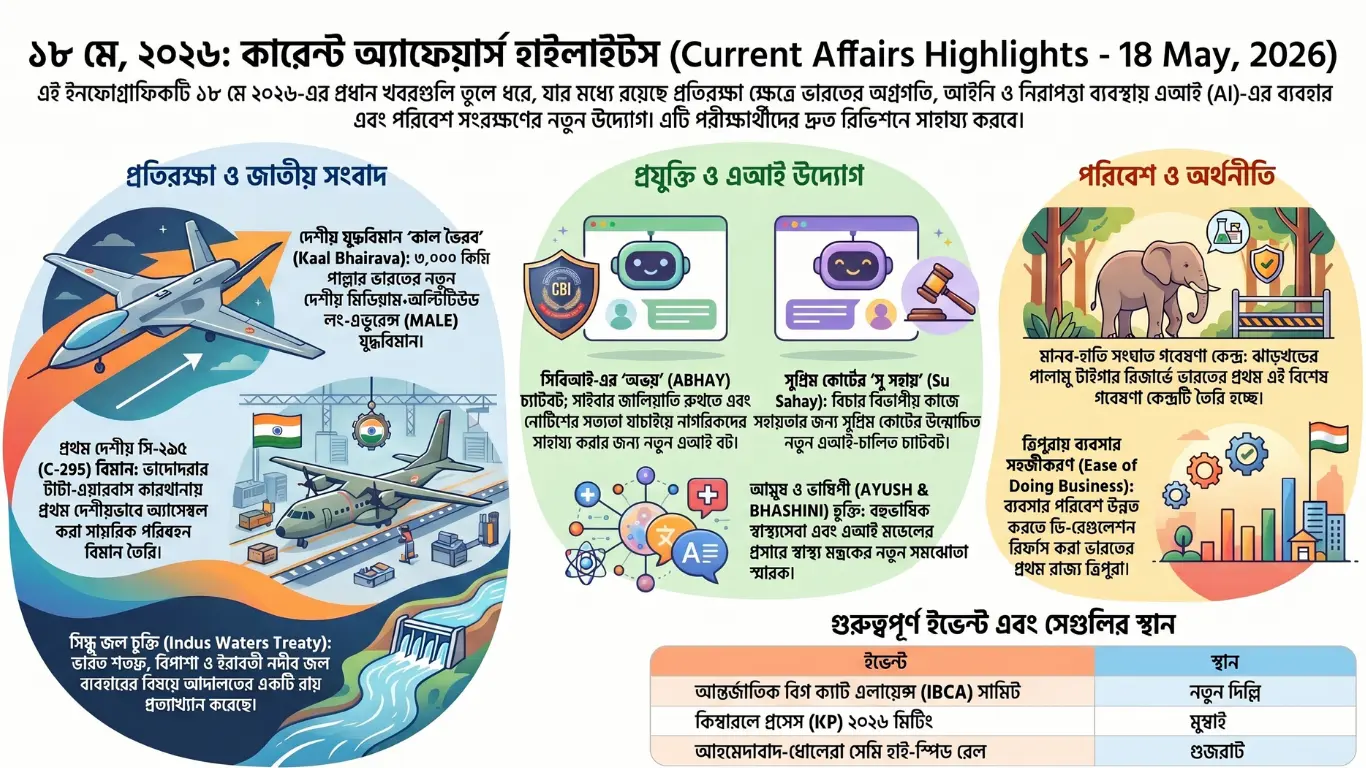 Bengali Current Affairs 18 May