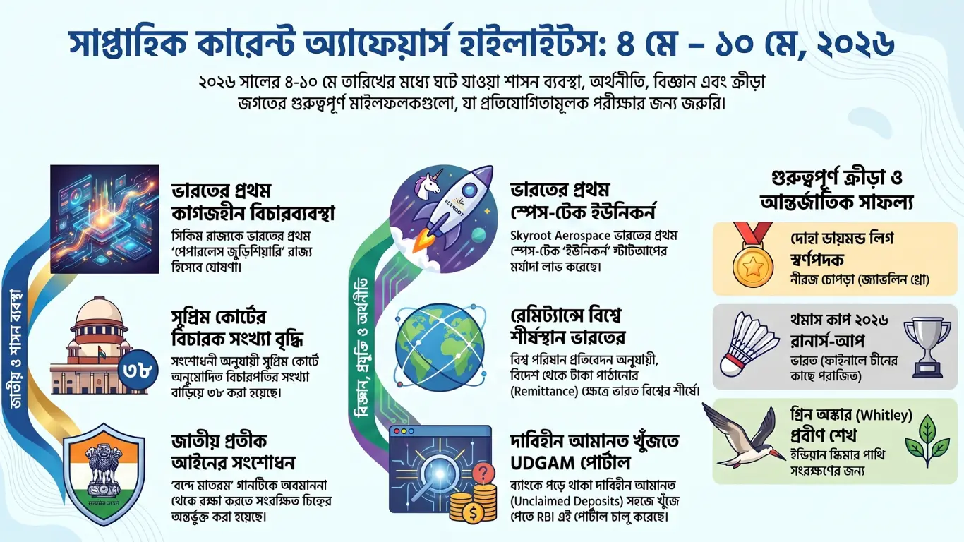 Weekly Current Affairs Bengali