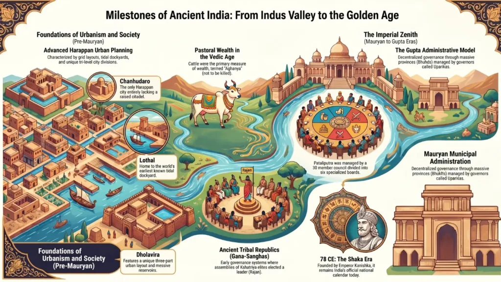 Ancient Indian History & Prehistory to Early Medieval