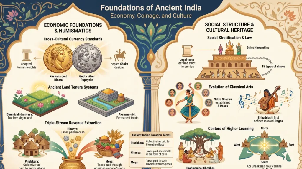 Ancient Numismatics, Agrarian Economy & Cultural Institutions