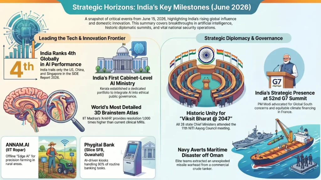 Current Affairs – 15 June, 2026