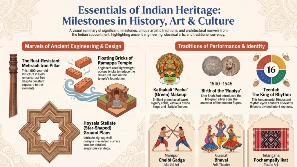 Indian History, Art & Culture Set 58