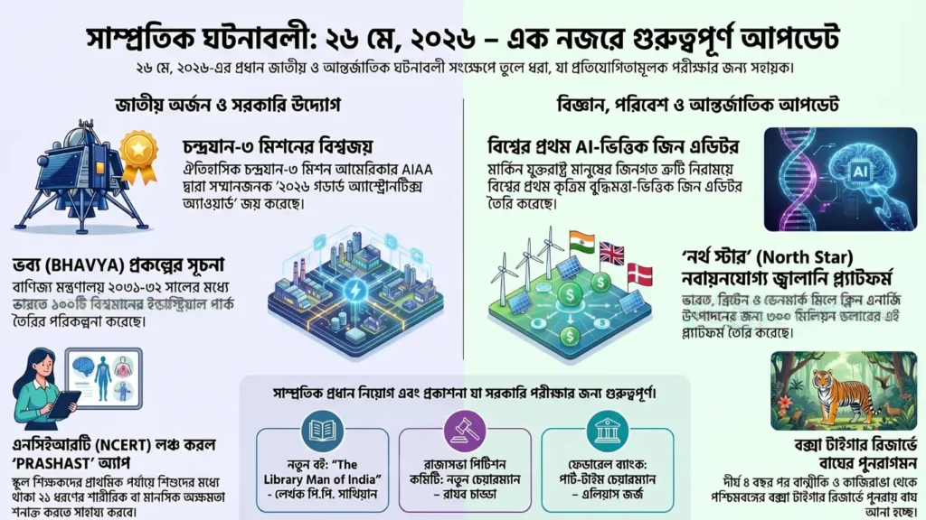 কারেন্ট অ্যাফেয়ার্স – 26 মে, 2026
