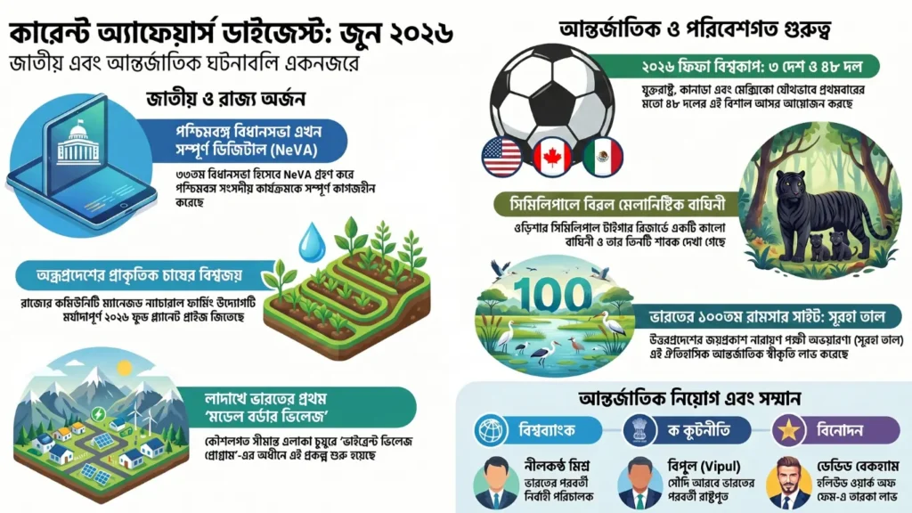 কারেন্ট অ্যাফেয়ার্স – 8 জুন, 2026