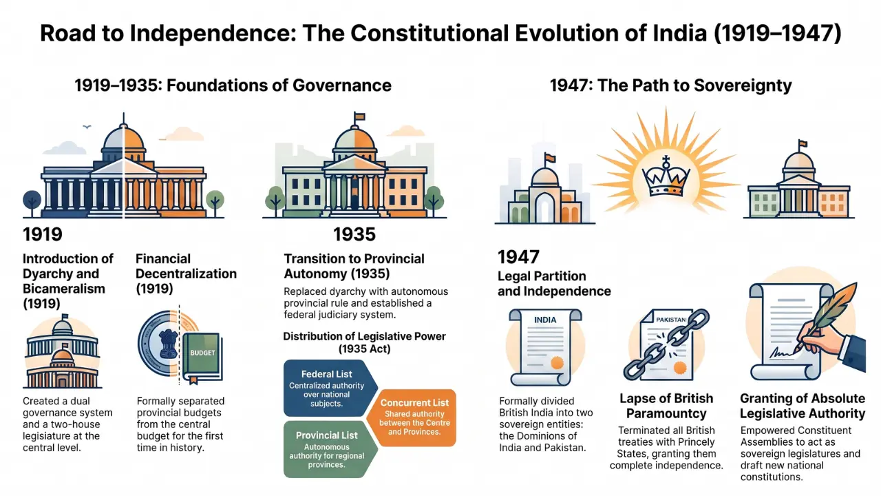 Constitutional Development of India (1919-1947): Polity Set 4