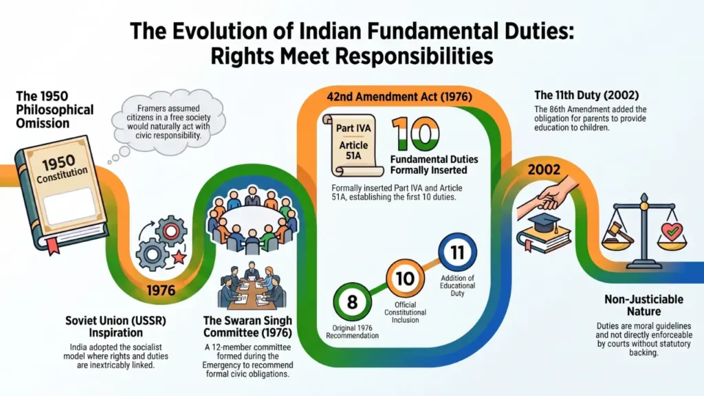 Polity Set 30 Comprehensive Quiz on Fundamental Duties & Amendments