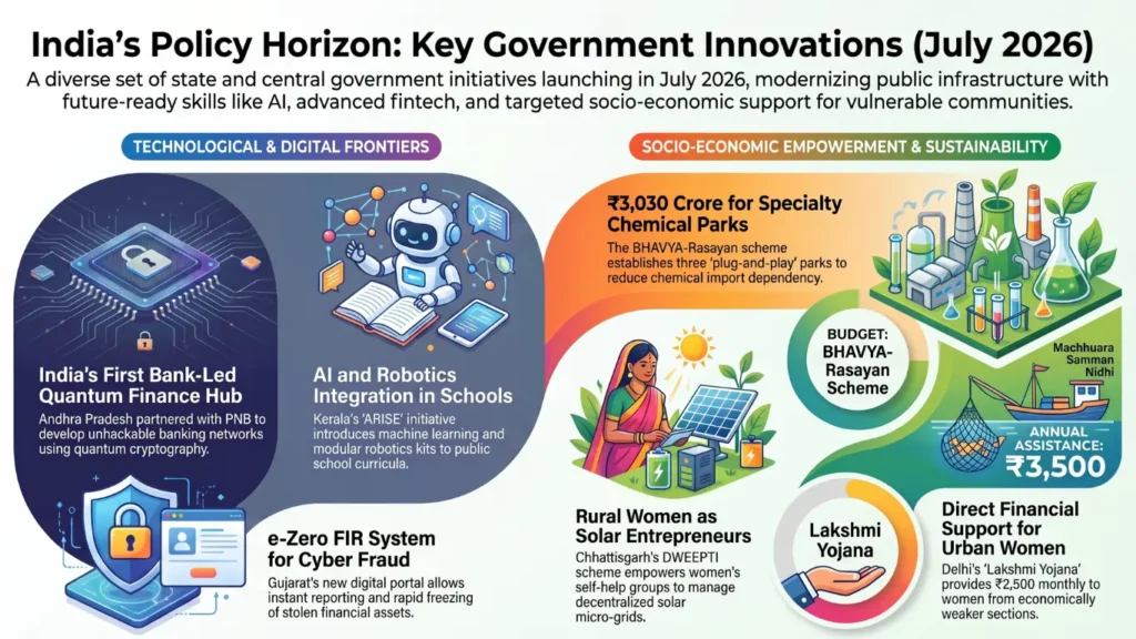 Government Schemes July 2026 Set 1